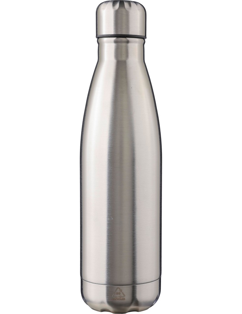 Gourde simple paroi en acier inoxydable recyclé de 650 ml personnalisée Cliff