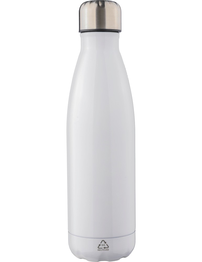 Gourde isotherme en acier inoxydable recyclé de 500 ml personnalisé Clifford