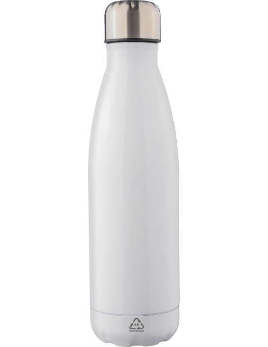 Gourde isotherme en acier inoxydable recyclé de 500 ml personnalisé Clifford
