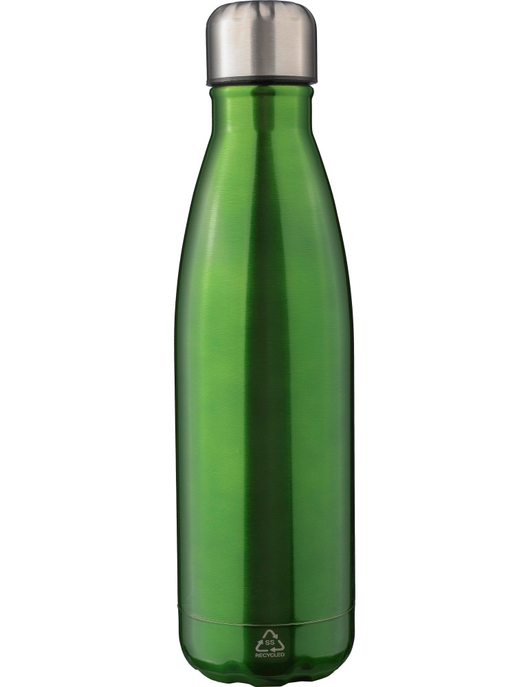 Gourde isotherme en acier inoxydable recyclé de 500 ml personnalisé Clifford