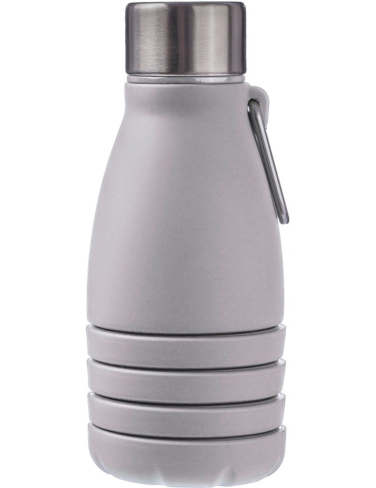 Gourde pliable de 550 ml en silicone personnalisée Erin