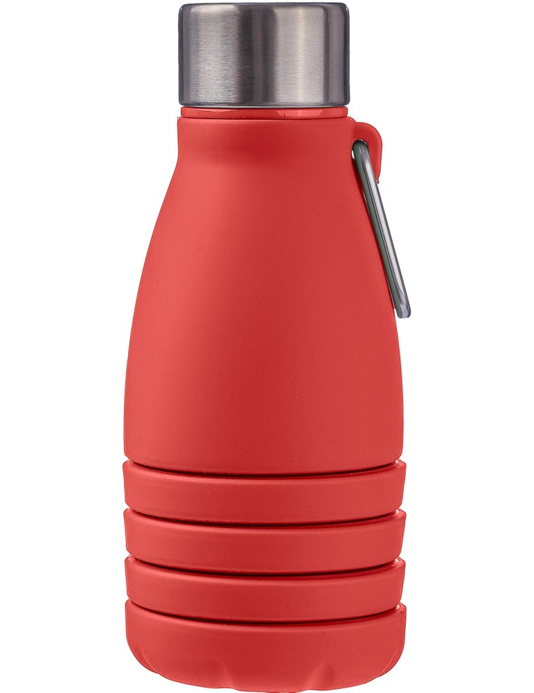 Gourde pliable de 550 ml en silicone personnalisée Erin