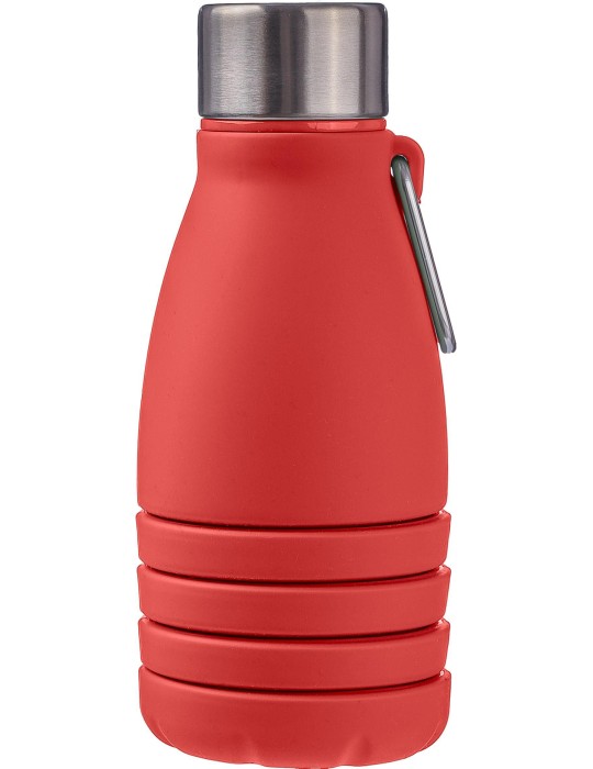 Gourde pliable de 550 ml en silicone personnalisée Erin