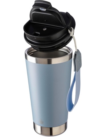 Mug isotherme en acier inoxydable recyclé personnalisé Kayla