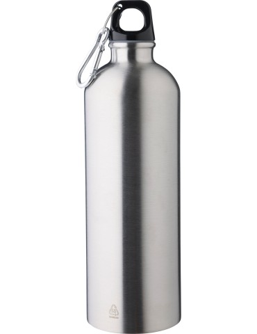 Gourde simple paroi de 750 ml en acier inoxydable recyclé Emeric
