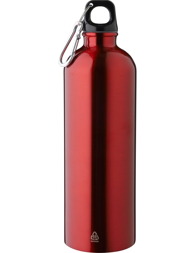 Gourde simple paroi de 750 ml en acier inoxydable recyclé Emeric