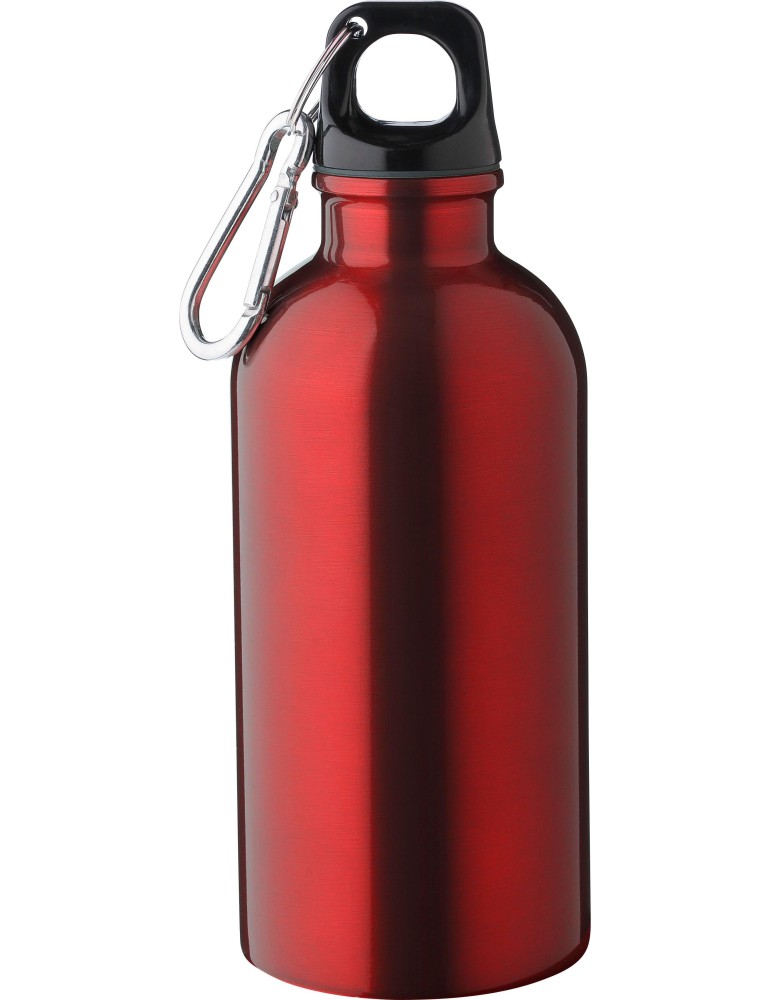 Gourde simple paroi de 400 ml en acier inoxydable recyclé Sable