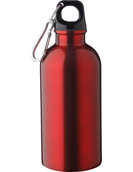 Gourde simple paroi de 400 ml en acier inoxydable recyclé Sable