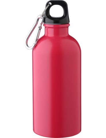 Gourde simple paroi de 400 ml en acier inoxydable recyclé Sable