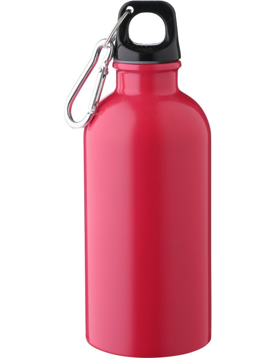 Gourde simple paroi de 400 ml en acier inoxydable recyclé Sable