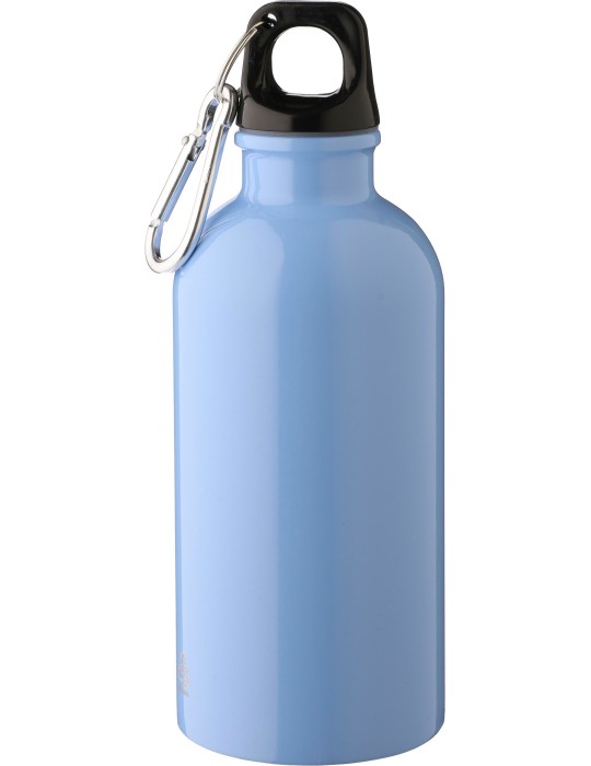 Gourde simple paroi de 400 ml en acier inoxydable recyclé Sable