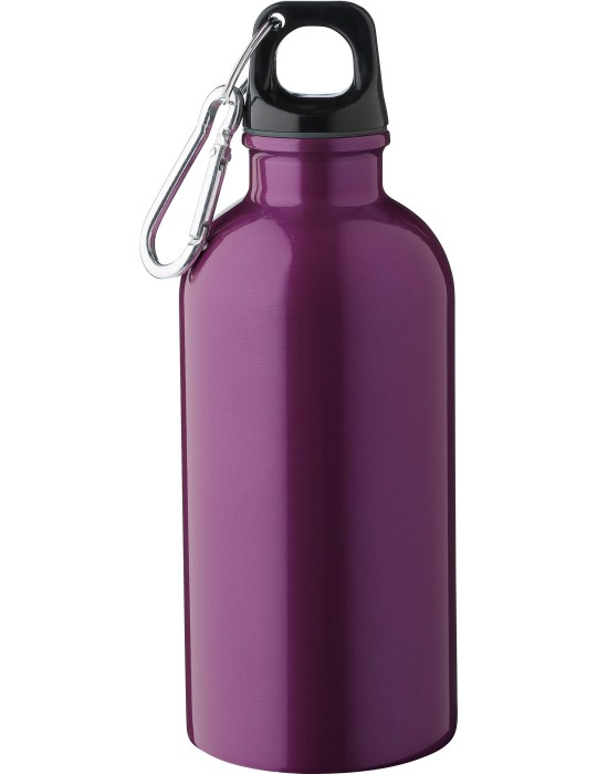Gourde simple paroi de 400 ml en acier inoxydable recyclé Sable