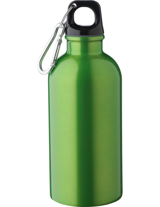 Gourde simple paroi de 400 ml en acier inoxydable recyclé Sable