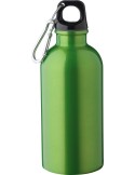 Gourde simple paroi de 400 ml en acier inoxydable recyclé Sable