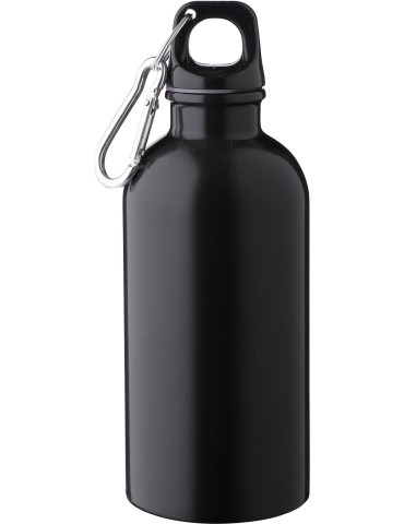 Gourde simple paroi de 400 ml en acier inoxydable recyclé Sable