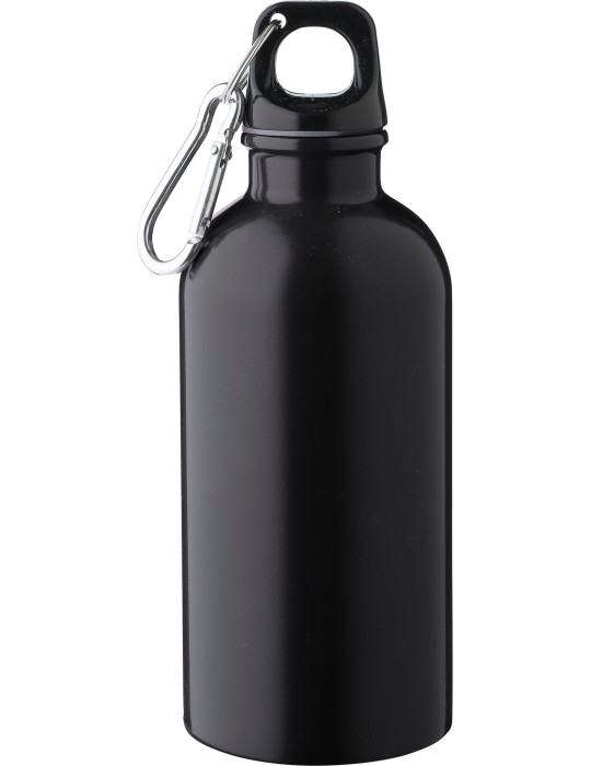 Gourde simple paroi de 400 ml en acier inoxydable recyclé Sable