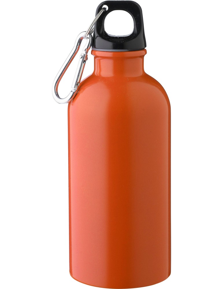 Gourde simple paroi de 400 ml en acier inoxydable recyclé Sable