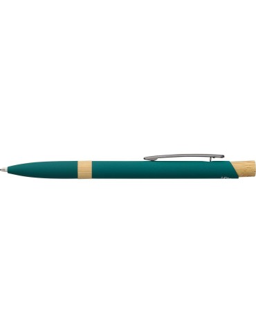 Stylo bille en aluminium recyclé toucher gomme Calandra