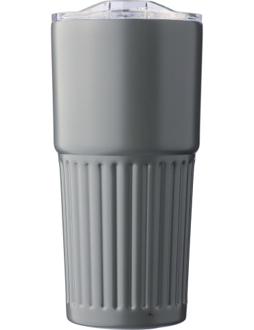 Mug double paroi en acier inoxydable recyclé de 500 ml Kael