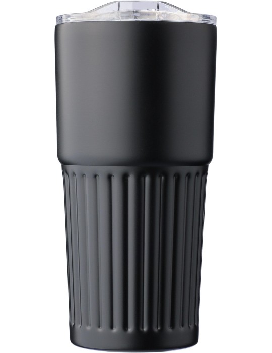 Mug double paroi en acier inoxydable recyclé de 500 ml Kael