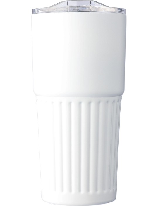 Mug double paroi en acier inoxydable recyclé de 500 ml Kael