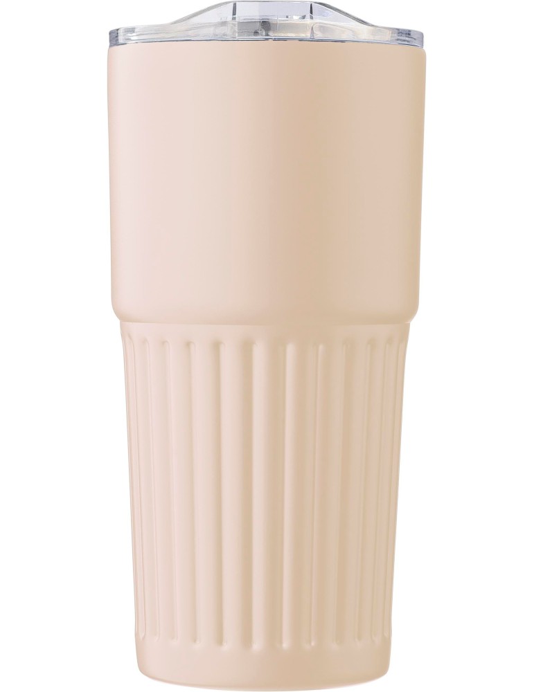 Mug double paroi en acier inoxydable recyclé de 500 ml Kael