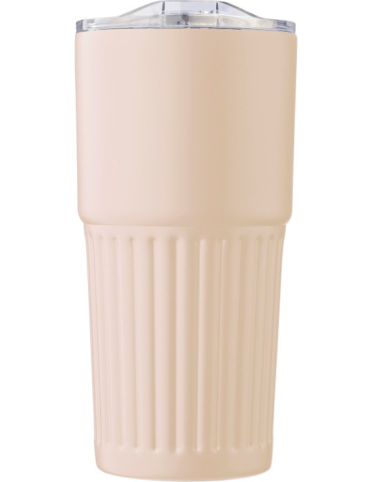 Mug double paroi en acier inoxydable recyclé de 500 ml Kael