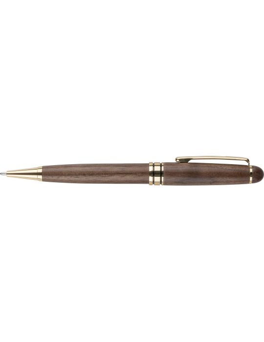 Coffret de stylos en bois de noyer Adelina