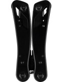 Pince multifonction en aluminium noir Ariane