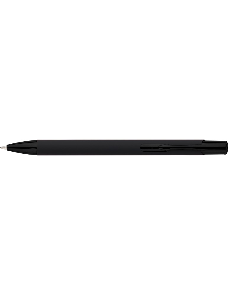 Stylo à bille toucher gomme en aluminium recyclé Anisa