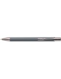 Stylo à bille toucher gomme en aluminium recyclé Anisa