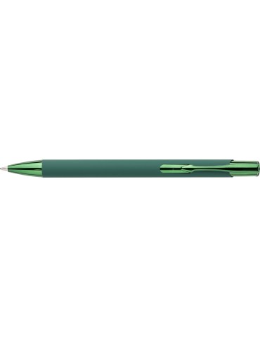 Stylo à bille toucher gomme en aluminium recyclé Anisa