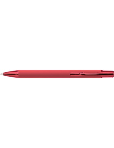Stylo à bille toucher gomme en aluminium recyclé Anisa