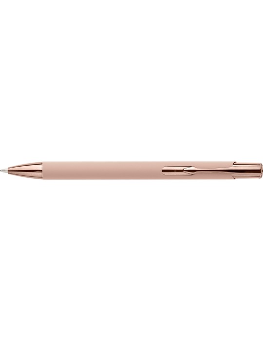 Stylo à bille toucher gomme en aluminium recyclé Anisa