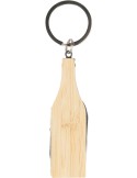 Porte-clés multi-outils en bambou Inaya