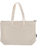 Sac shopping en polycoton recyclé 330 g/m2 Malina
