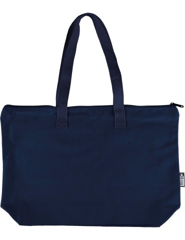 Sac shopping en polycoton recyclé 330 g/m2 Malina 2