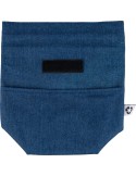 Sac isotherme roll-top en denim recyclé Mira