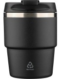 Mug double paroi de 175 ml en acier inoxydable recyclé Oli