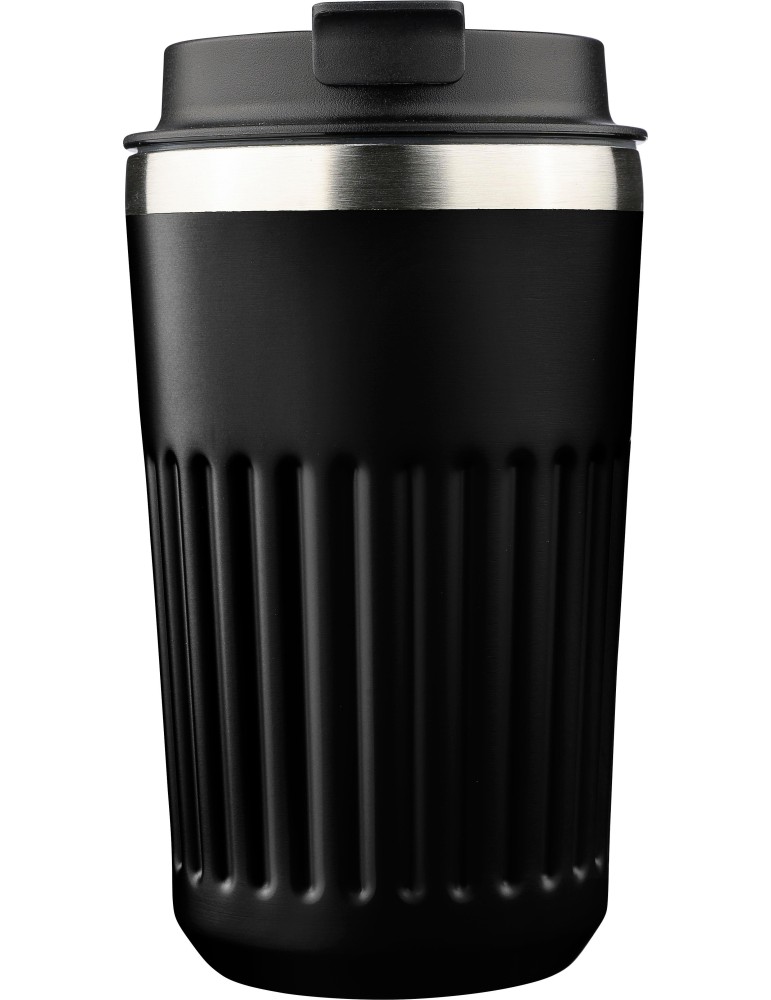 Mug double paroi en acier inoxydable recyclé de 400 ml Chiara