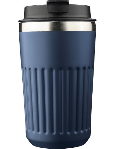 Mug double paroi en acier inoxydable recyclé de 400 ml Chiara