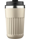 Mug double paroi en acier inoxydable recyclé de 400 ml Chiara