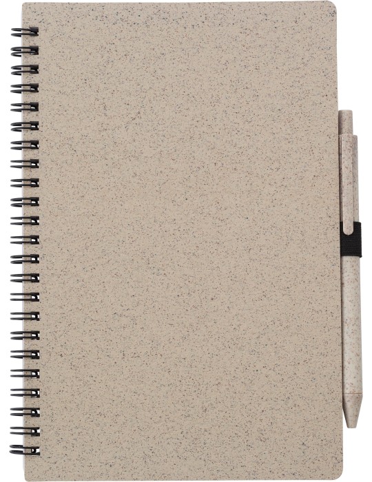 Carnet Massimo | Paille de blé | A5 | Ligné