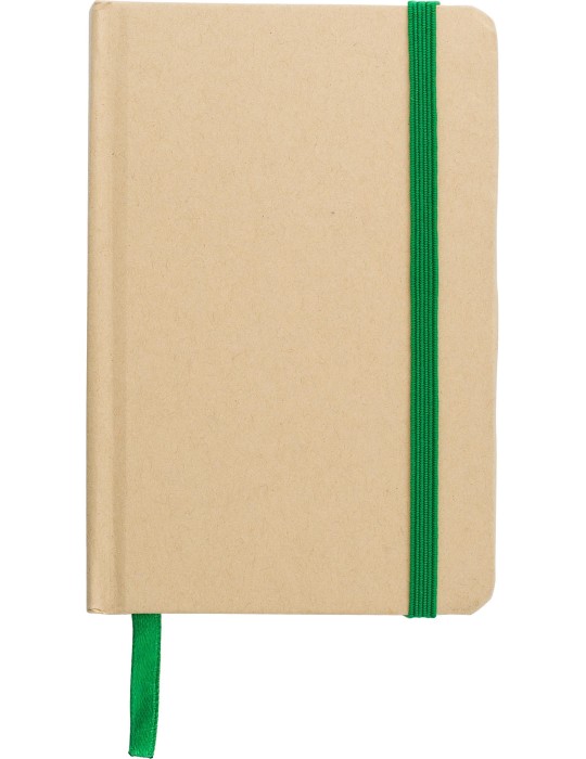 Carnet A6 en matériau recyclé John