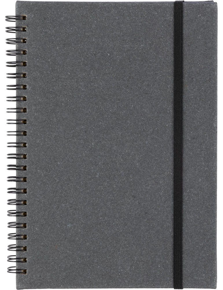 Carnet Egon | Cuir recyclé | A5 | Ligné