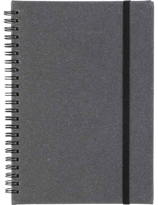 Carnet Egon | Cuir recyclé | A5 | Ligné