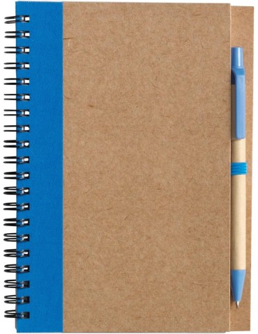Carnet Stella | Carton recyclé | Ligné | Stylo à bille