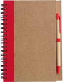 Carnet Stella | Carton recyclé | Ligné | Stylo à bille