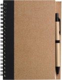 Carnet Stella | Carton recyclé | Ligné | Stylo à bille