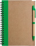 Carnet Stella | Carton recyclé | Ligné | Stylo à bille
